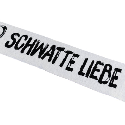 Fan-Schal „Schwatte Liebe”
