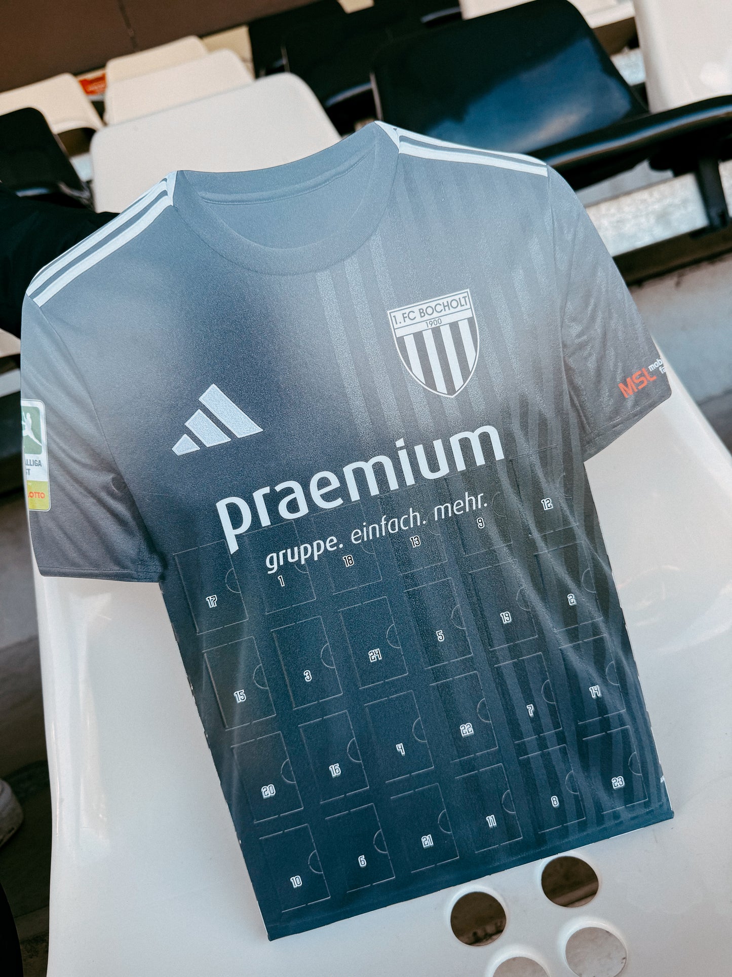 Schoko-Adventskalender 1. FC Bocholt